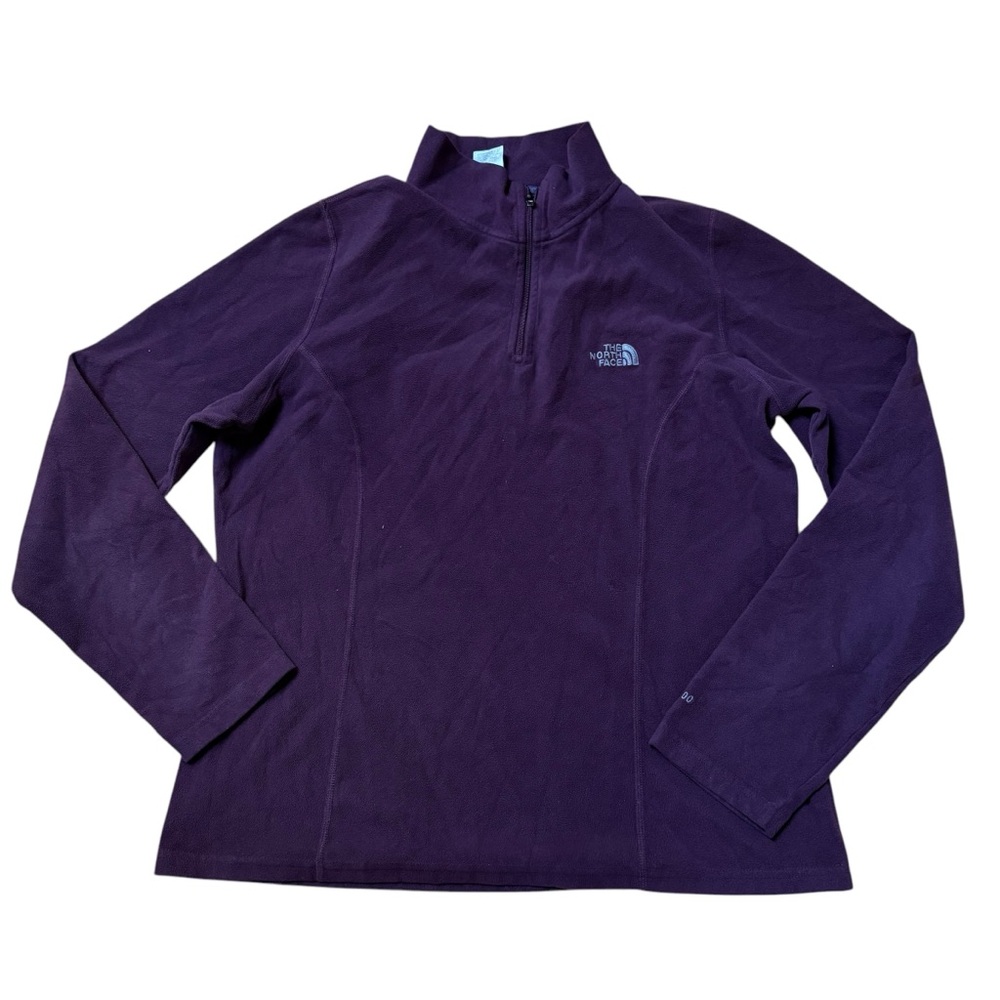 The North Face Women Fleece 1/4 Zip Pullover TKA 100 Size Large